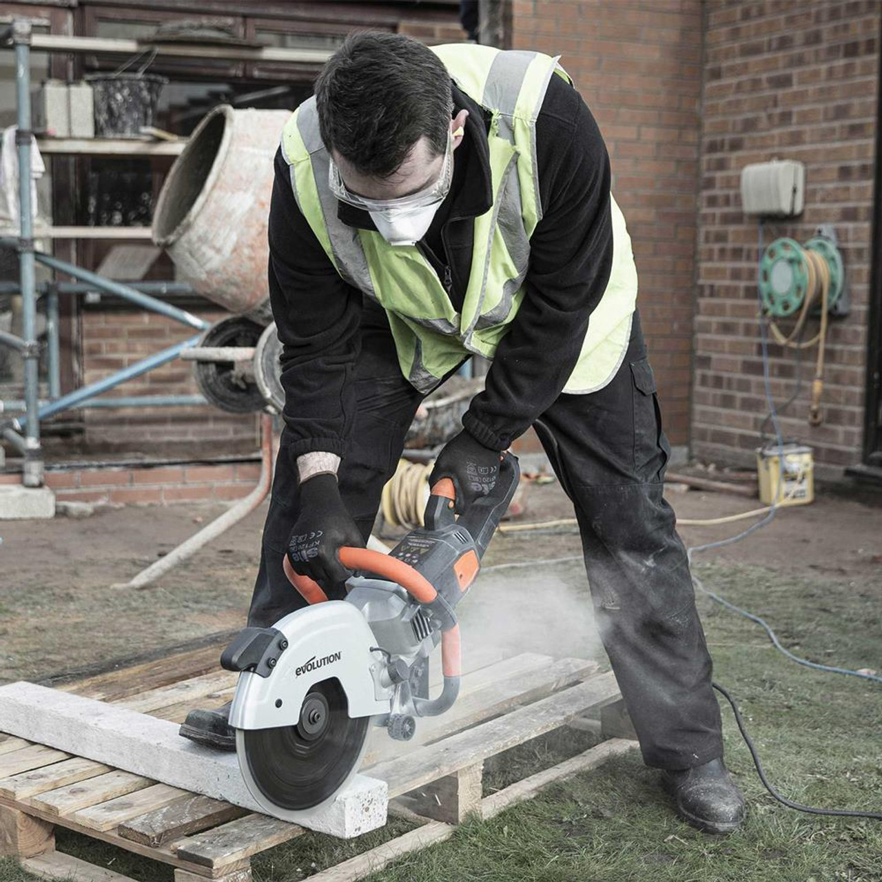 Evolution R300DCT+ 300mm Electric Disc Cutter 240V Cut Off Saw